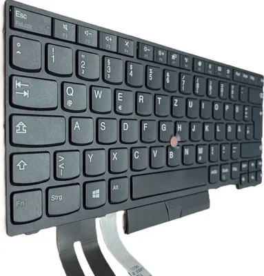Produktbild von DEUTSCHE - Tastatur Keyboard kompatibel für Lenovo ThinkPad L390
