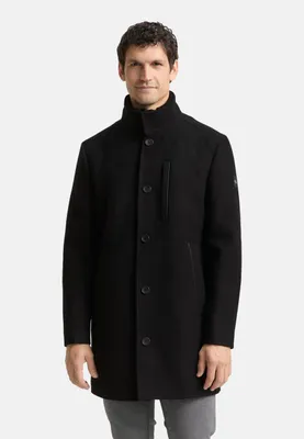 Produktbild von Tom Tailor Herren 1046983 2-in-1 Wollmantel Mit Abnehmbarer Innenjacke, 29999 -