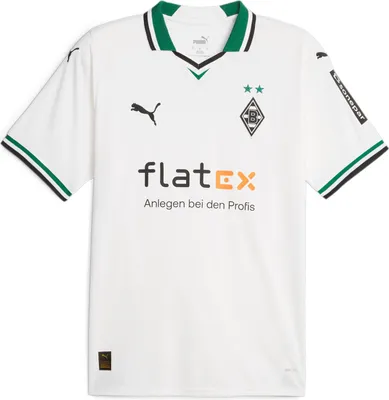 Produktbild von PUMA Borussia Mönchengladbach Heimtrikot 2023/2024 puma white-power green XXL