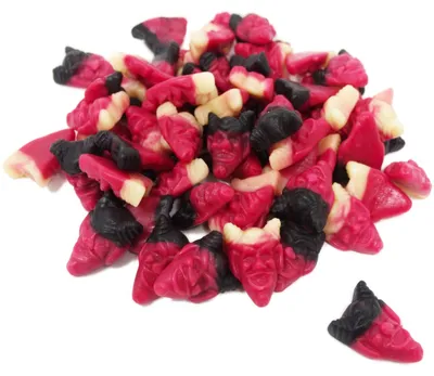 Image de Gommes aux fruits Spicy Devils diables rouges épicés avec cornes 175g