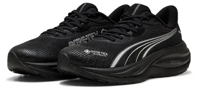 Produktbild von Puma Damen ELECTRIFY NITRO 5 Laufschuh GTX Black Silver, Schuhgröße:42.5 EU