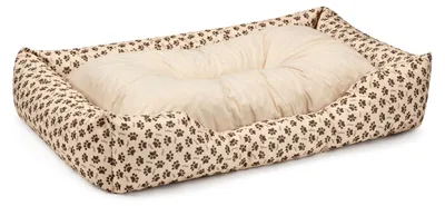 Obrázok produktu pre Pelech pre psov MIMI, gauč pre psa, vankúš pre psa,(XL) cca 100x85x23cm,MELANGE-DOG (béžová/vzor)