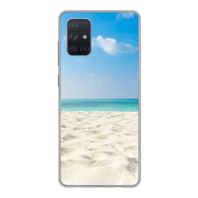 Produktbild von MuchoWow® Handyhülle Schutzhülle Hülle für Samsung Galaxy A51 Tropisch - Strand - Meer Silikon Softcase Handy Hülle - Schutzabdeckung