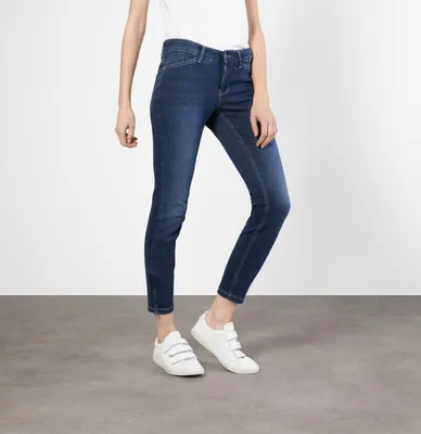 Produktbild von - MAC JEANS - DREAM CHIC, Dream denim - Slim Fit - 5471-90-0355L-D853 - blau Größe 38/27