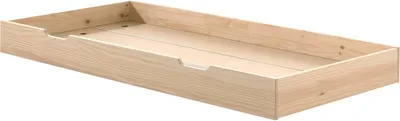Produktbild von Bettschublade Karena 198x92x19 Bettschubkasten Massivholz natur