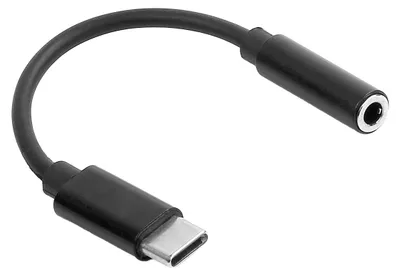 Zdjęcie produktu dla Maxlife Adapter Audio Mxjc-02 Jack 3,5 Mm - Usb-C Czarny
