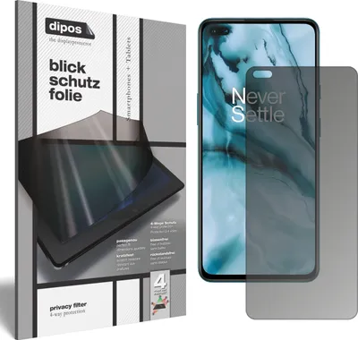 Produktbild von Blickschutzfolie für OnePlus Nord matt Schutzfolie Folie Display Schutz dipos