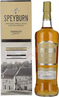 Produktbild von Speyburn HOPKINS RESERVE Speyside Single Malt TRAVEL EXCLUSIVE in Geschenkbox 46,00 % 1,00 lt.