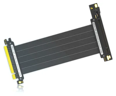 Zdjęcie produktu dla BRAINZAP 30 cm PCIe 4.0 x16 GPU Riser Cable - PCI-Express 3.0/4.0 Nvidia RTX 4080, 4090, 5090, etc, Radeon RX