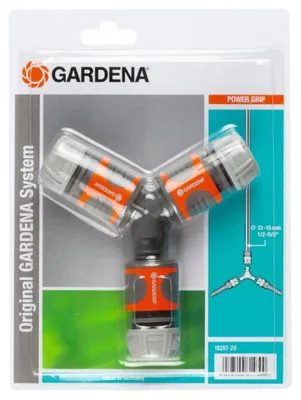 Image de Kit de dérivation en Y pour arrosage Ø13 et 15mm GARDENA 18287-20