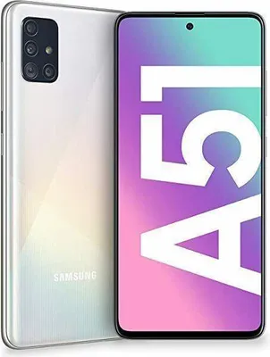 Produktbild von Samsung Galaxy A51 SM-A515F, 16,5 cm (6.5"), 1080 x 2400 Pixel, 4 GB, 128 GB, 48 MP, Weiß