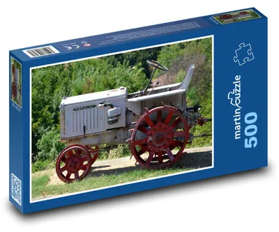 Obrázek produktu pro Puzzle 500 Historický zemědělský traktor - martinpuzzle