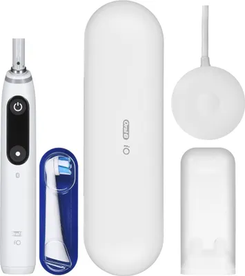 Produktbild von Braun Oral-B iO8N Weiß elektrische Zahnbürste