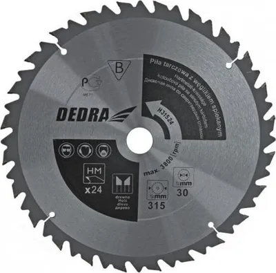 Produktbild von TC bestücktes Kreissägeblatt 500X36X30 Vorschubbegrenzer