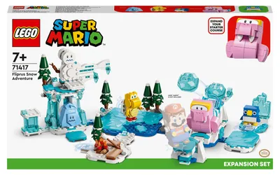 Zdjęcie produktu dla LEGO Super Mario Śniegowa przygoda Fliprusa – zestaw rozszerzający, Zestaw do budowania, 7 lat(a), Plastik, 567 szt., 720 g