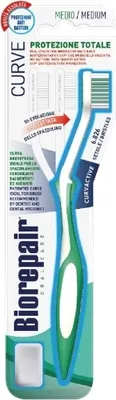 Produktbild von Biorepair Curve Full Protection Curved Medium Zahnbürste - Langfristiges Ablaufdatum!
