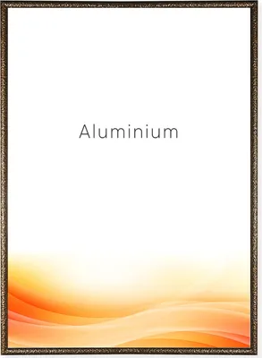 Produktbild von RAWWEST.BIS Alu Bilderrahmen 29,7x42 cm mit Plexi Rahmen für Bilder und Poster, Antikkupfer