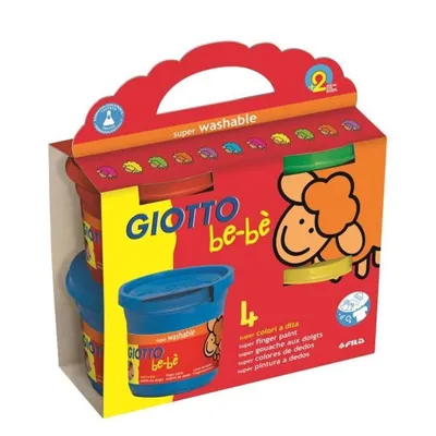 Zdjęcie produktu dla Giotto Be-Be, Niebieski, Zielony, Czerwony, Żółty, Bezglutenowe, 150 ml