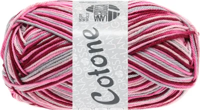Produktbild von Cotone Print 327 | Rosa/Pink/Bordeaux/Hellgrau