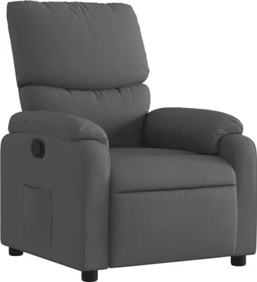 Produktbild von vidaXL Relaxsessel Dunkelgrau Stoff