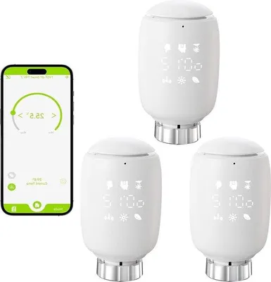 Immagine prodotto di Termostato per riscaldamento ad alta efficienza energetica Zigbee