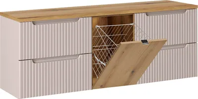 Produktbild von Waschtischunterschrank 160.4cm Riva mit 4 Schubladen, Kaschmir