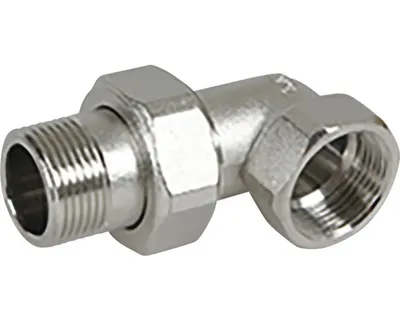 Obrázek produktu pro Šroubení k radiátoru rohové, 3/4", niklované