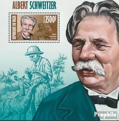 Produktbild von Briefmarken Niger 2013 Mi Block 210 (kompl. Ausg.) postfrisch Albert Schweitzer