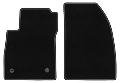Immagine prodotto di Tappetini anteriori in moquette per Opel Mokka 2012-2016 (crossover) – 2 pezzi, neri, su misura – Wielganizator BASIC