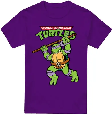 Image de Teenage Mutant Ninja Turtles - T-shirt Homme TV6673 (XXL) (Violet)