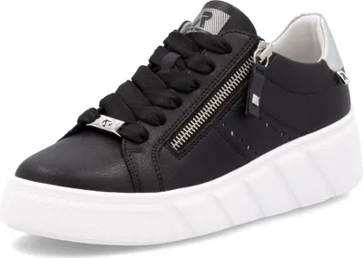 Produktbild von Rieker Plateau Sneaker Damen 31393933353634 Schwarz 39 EU