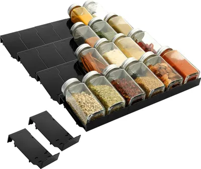Produktbild von Kräuterorganizer - Schublade für Kräutergläser - 24 Stück