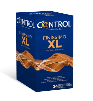 Produktbild von Control Finissimo XL Kondome Naturschutzschutz Family XL Größe superdünn 24 Stück