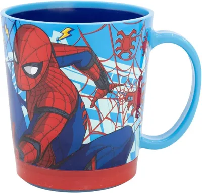 Image de Anti-Kipp-Becher de Kunststoff 410 ml de Spiderman