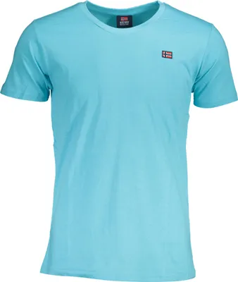 Produktbild von NORWAY 1963 Herren KURZARM-T-SHIRT Hellblau 836010_308091D_AZZURROACQ : Größe - L Größe: L
