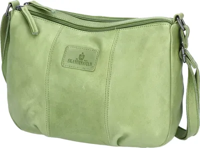 Produktbild von The Skandinavian Brand Leder Umhängetasche  Green : grün-40 Farbsortierung: grün-40