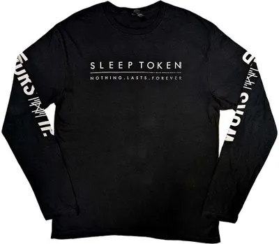 Produktbild von Sleep Token - "Worship" T-Shirt für Herren/Damen Uni  Langärmlig RO9842 (S) (Schwarz)