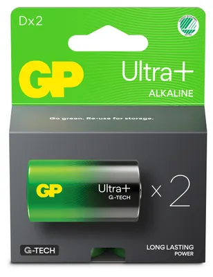 Image de GP Batterien Ultra Plus Alkaline D Batterie de Einweg Alkaline