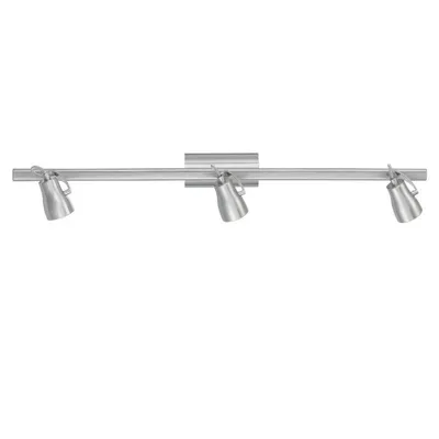 Produktbild von EGLO Deckenleuchte Wohnzimmer Deckenlampe Deckenstrahler 3 Flammig silber 86233