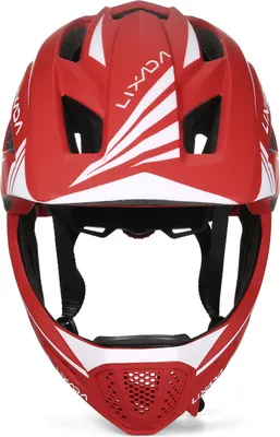 Produktbild von Lixada Fahrradhelm Kinder Helm Fullface Abnehmbar Unisex 52-58cm Children's Helmet 2-In-1 Integrated Größenverstellbar- Mit Abnehmbarem Kinnschutz Helmet inliner Für Fahrräder, Skateboards