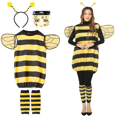 Obrázok produktu pre Kostým pre dospelých s krídlami a čelenkou na cosplay