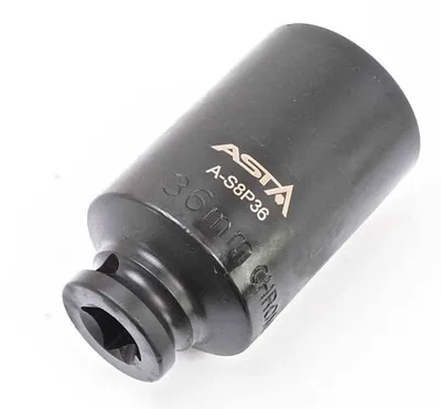 Produktbild von ASTA Kraft-Stecknuss A-S8P36 Chrom-Vanadium-Stahl