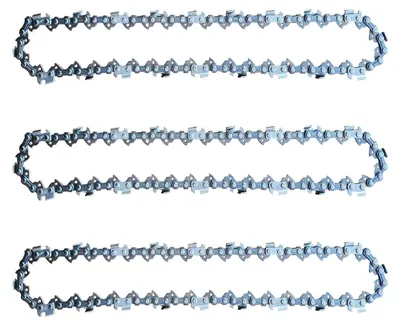 Produktbild von Kette für Kettensäge – 3 Stück – 25 cm mit 40 Treibgliedern