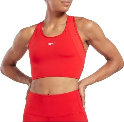 Image de T-shirt Reebok Lux Perform Crop HS7801