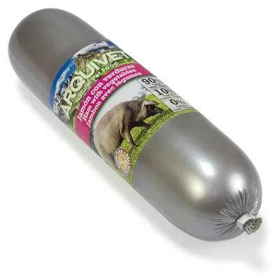 Productafbeelding van Hondenworst met groenten, 500 g, Arquivet