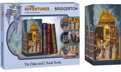 Zdjęcie produktu dla Zestaw DIY Book Nook Bridgerton The Duke and I