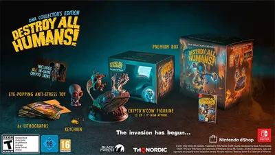 Produktbild von THQ Nordic Destroy All Humans! - DNA Collector's Edition, Nintendo Switch, T (Jugendliche)