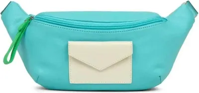 Image de Lancaster SAC BANANE MAYA Lagon - Ivoire - Vert eco