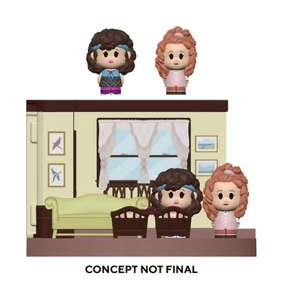 Immagine prodotto di Funko Mini Moments WandaVision - Soggiorno anni '80 - Wanda e Agatha Harkness