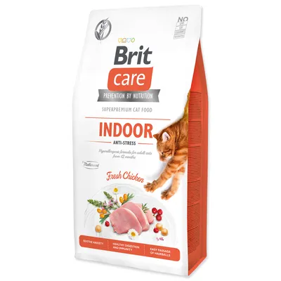 Obrázek produktu pro BRIT Care Grain Free Indoor Anti-Stress - suché krmivo pro kočky - 7 kg